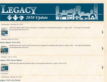 Tablet Screenshot of legacy2030.com